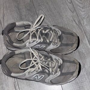 New Balance Charcoal and Silver Running Shoes